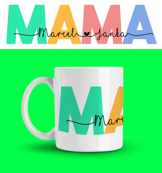Hrnček  | Darček pre mamu | Mama s menami detí |