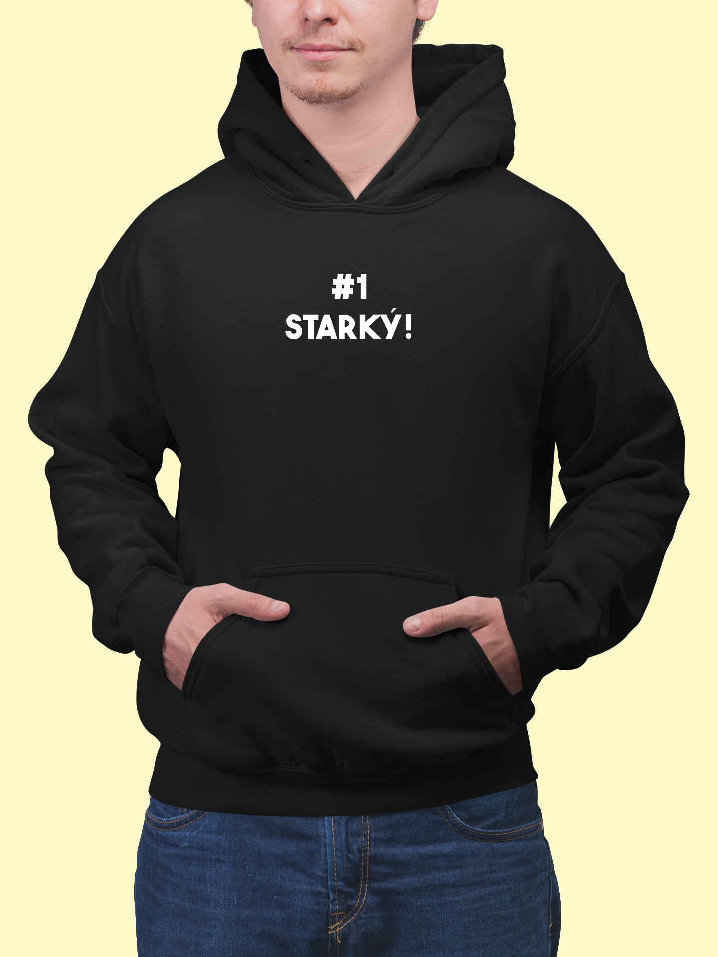 Mikina | Darček pre dedka | #1 STARKÝ |