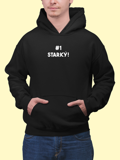 Mikina | Darček pre dedka | #1 STARKÝ |