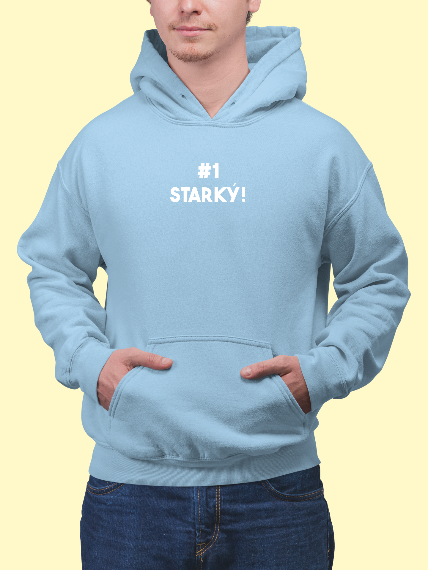 Mikina | Darček pre dedka | #1 STARKÝ |
