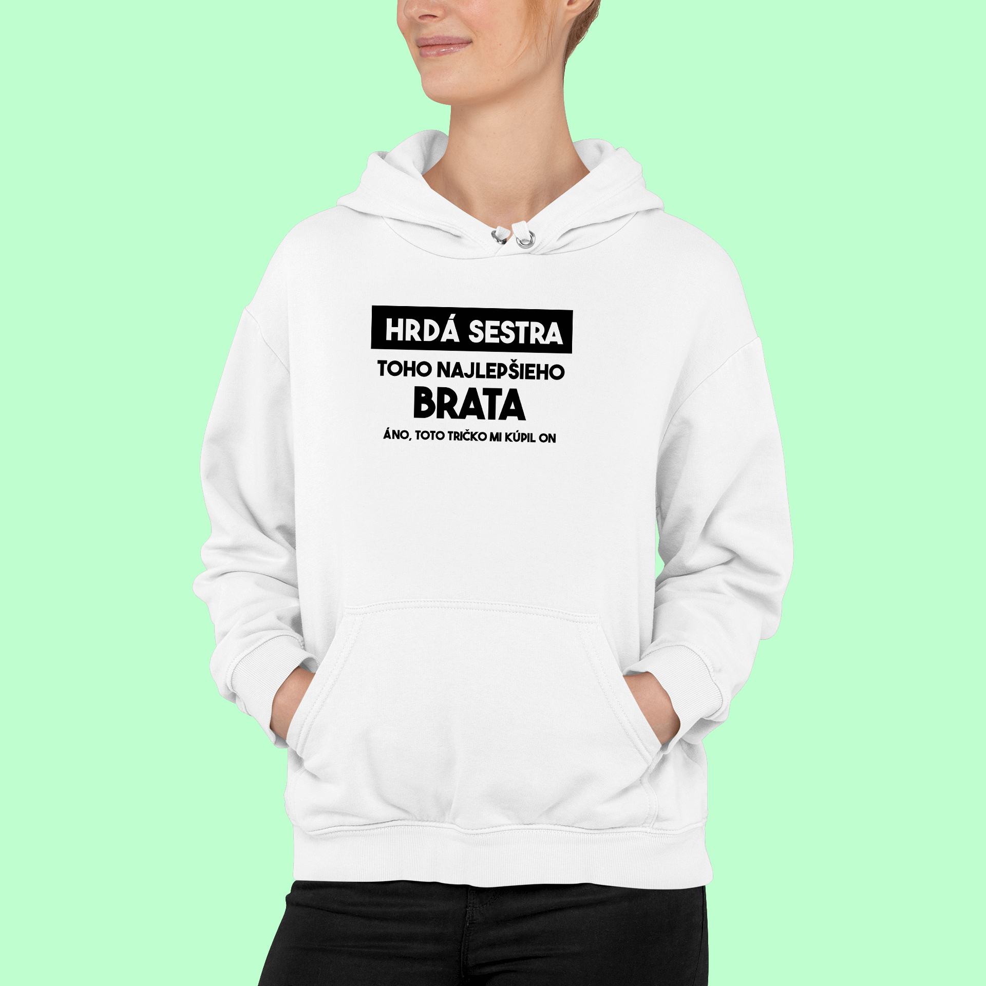 mikina hrdá sestra toho najlepšieho brata 