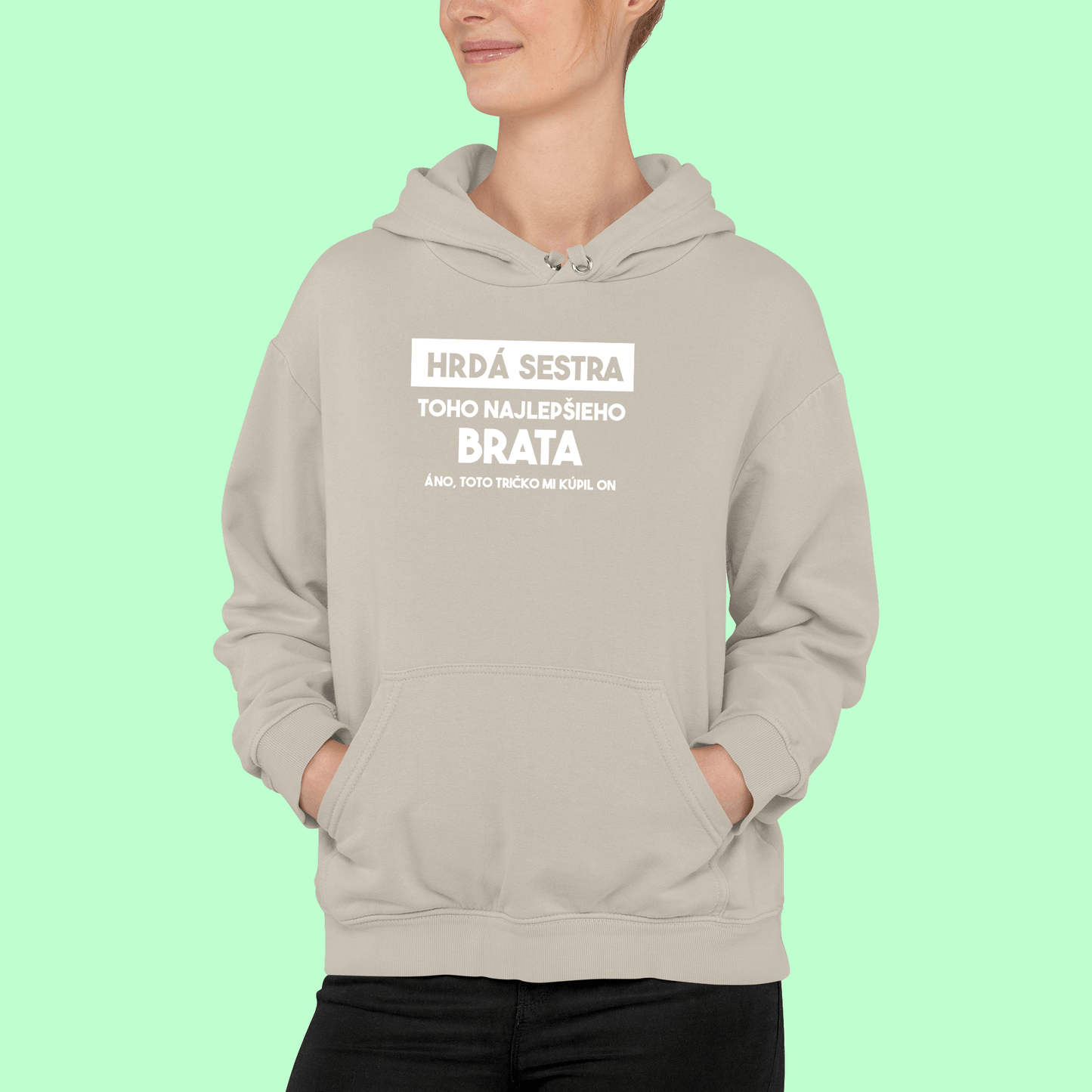 mikina hrdá sestra toho najlepšieho brata 
