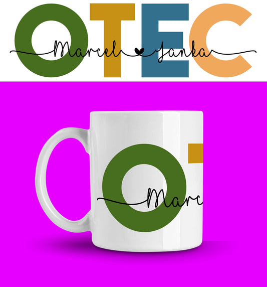 Hrnček  | Darček pre otca | Otec s menami detí |