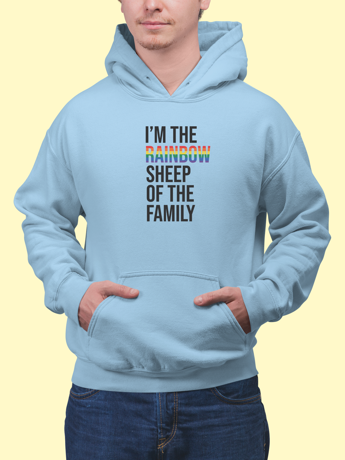 Mikina Rainbow sheep