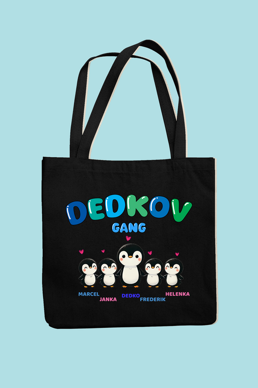 Taška | Darček pre dedka | Dedko gang - tučniaky |