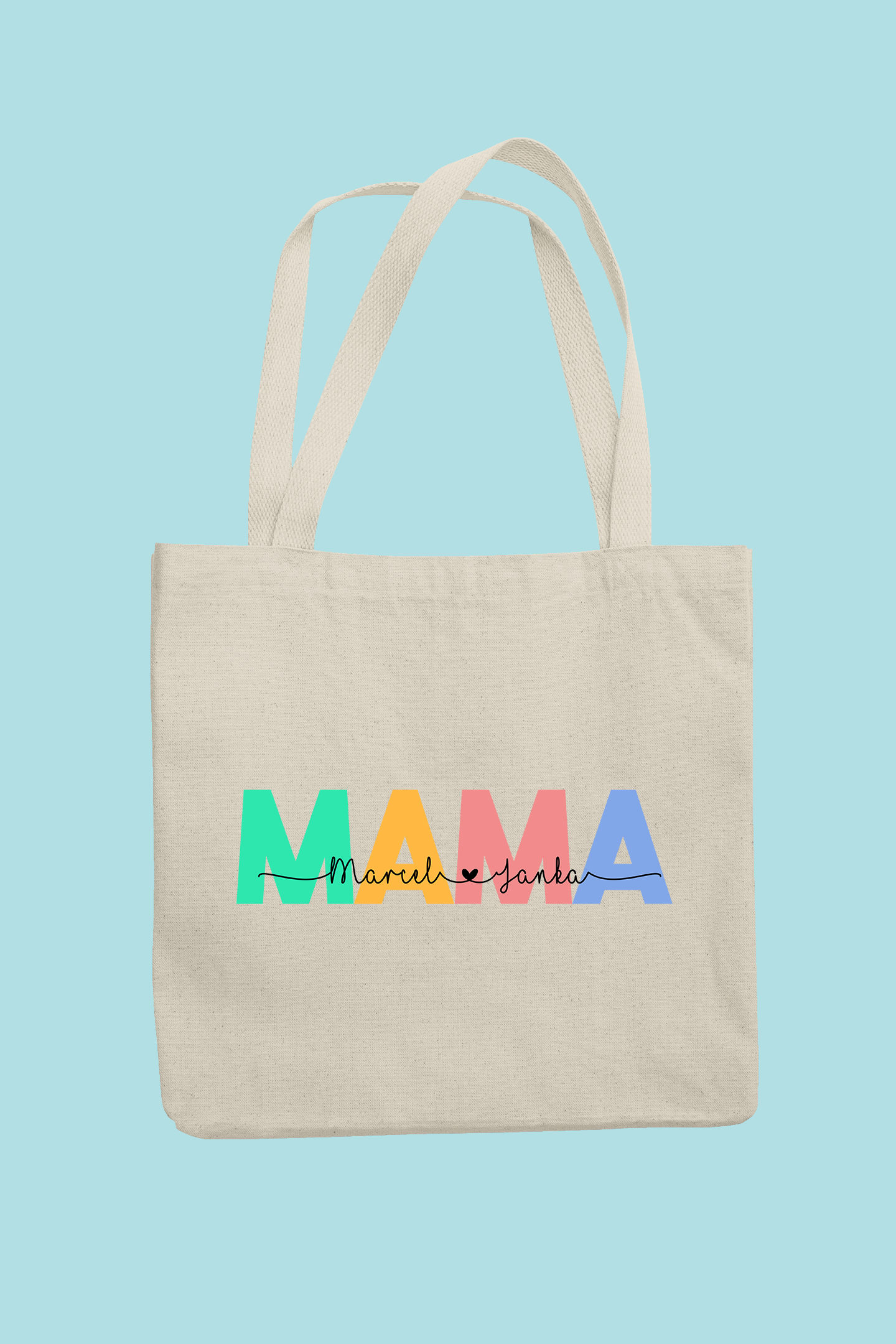 Taška | Darček pre mamu | Mama s menami detí |