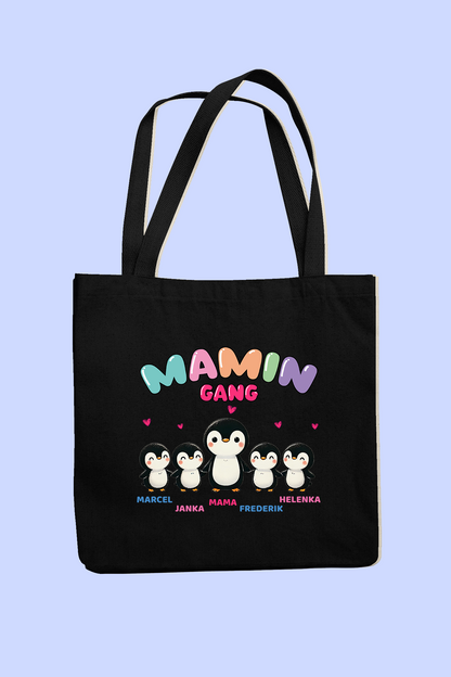 Taška | Darček pre mamu | Mamin gang - tučniaky |