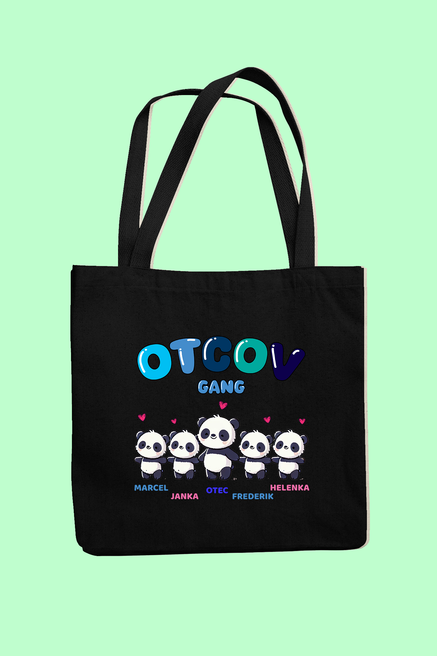 Taška | Darček pre otca | Otcov gang - pandy |