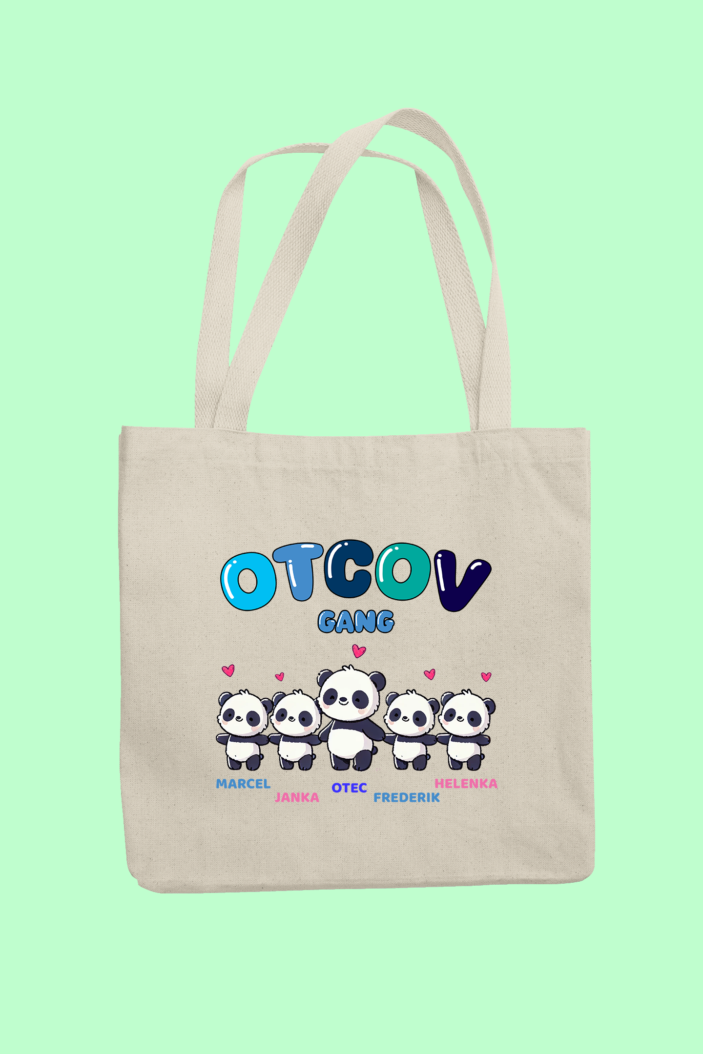 Taška | Darček pre otca | Otcov gang - pandy |