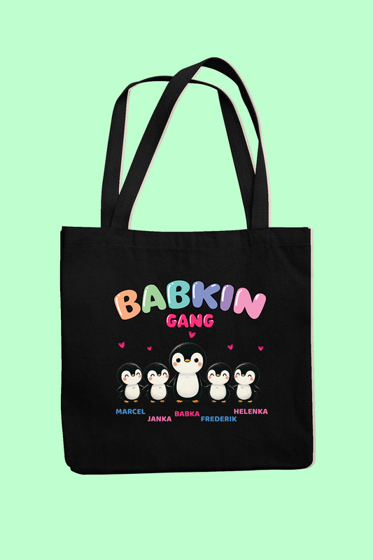 Taška | Darček pre babku | Babkin gang - tučniaky |